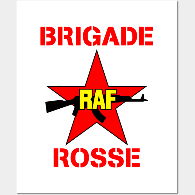 Mod.8 RAF Brigade Rosse Red Army Wall Art by parashop